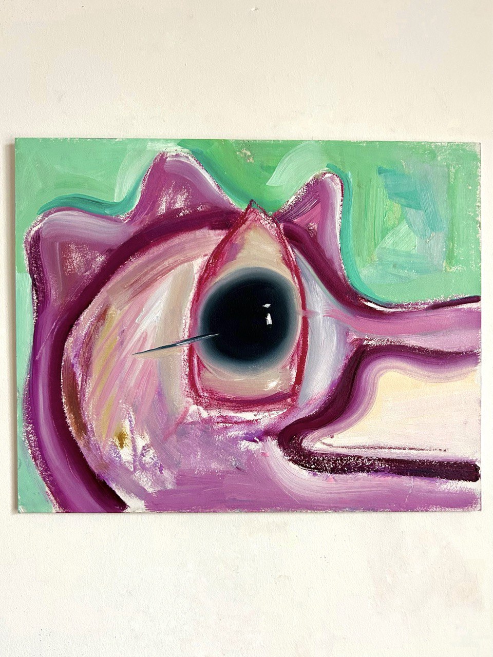 Set of 6 Dragons + Strawberry cake painting for Theresa