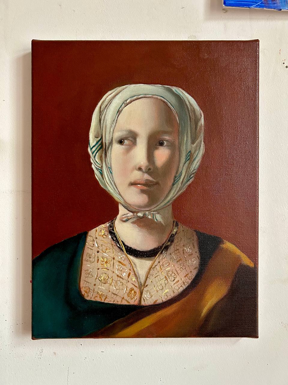 Fragment from 'The Fortune Teller' by Georges de La Tour