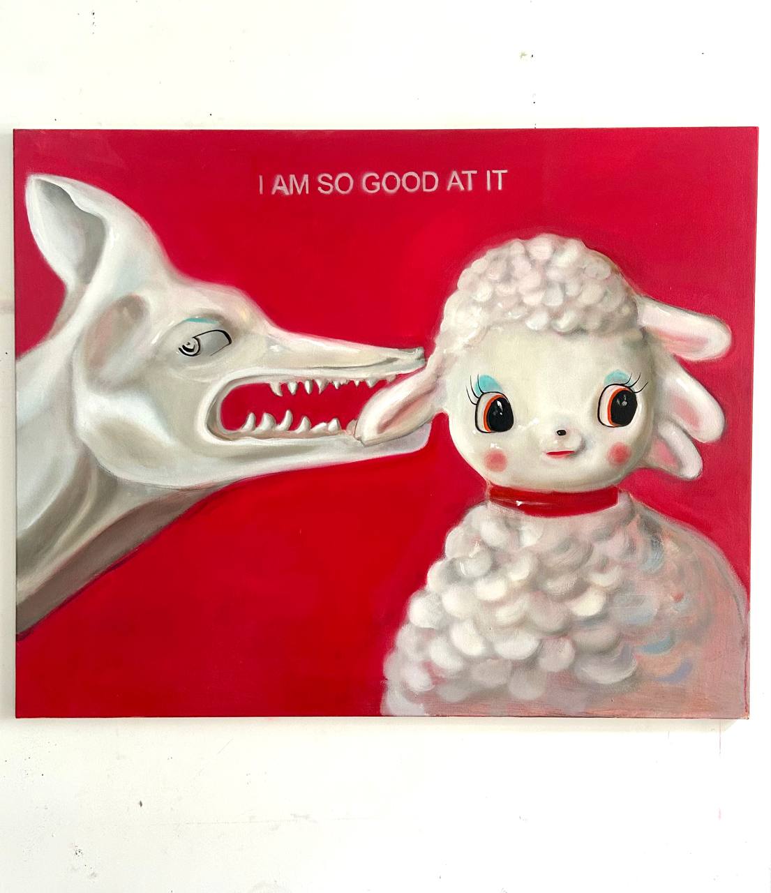 'self-sabotager' 100x80cm [reserved for Margarita]