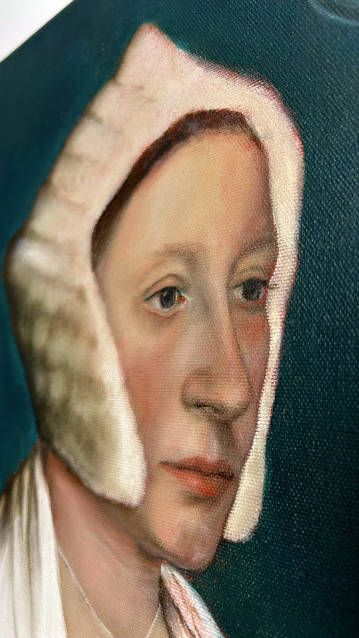 'Portrait of a Lady with a Bubble' Interpretation by Elina Yerx