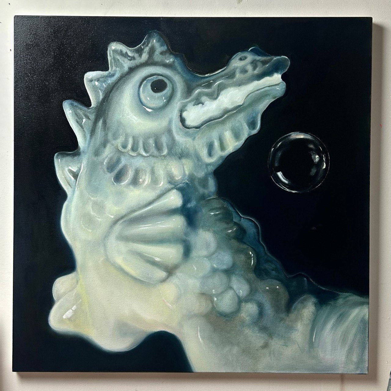 'DRAGON II' 80x80cm [reserved for Jemima]